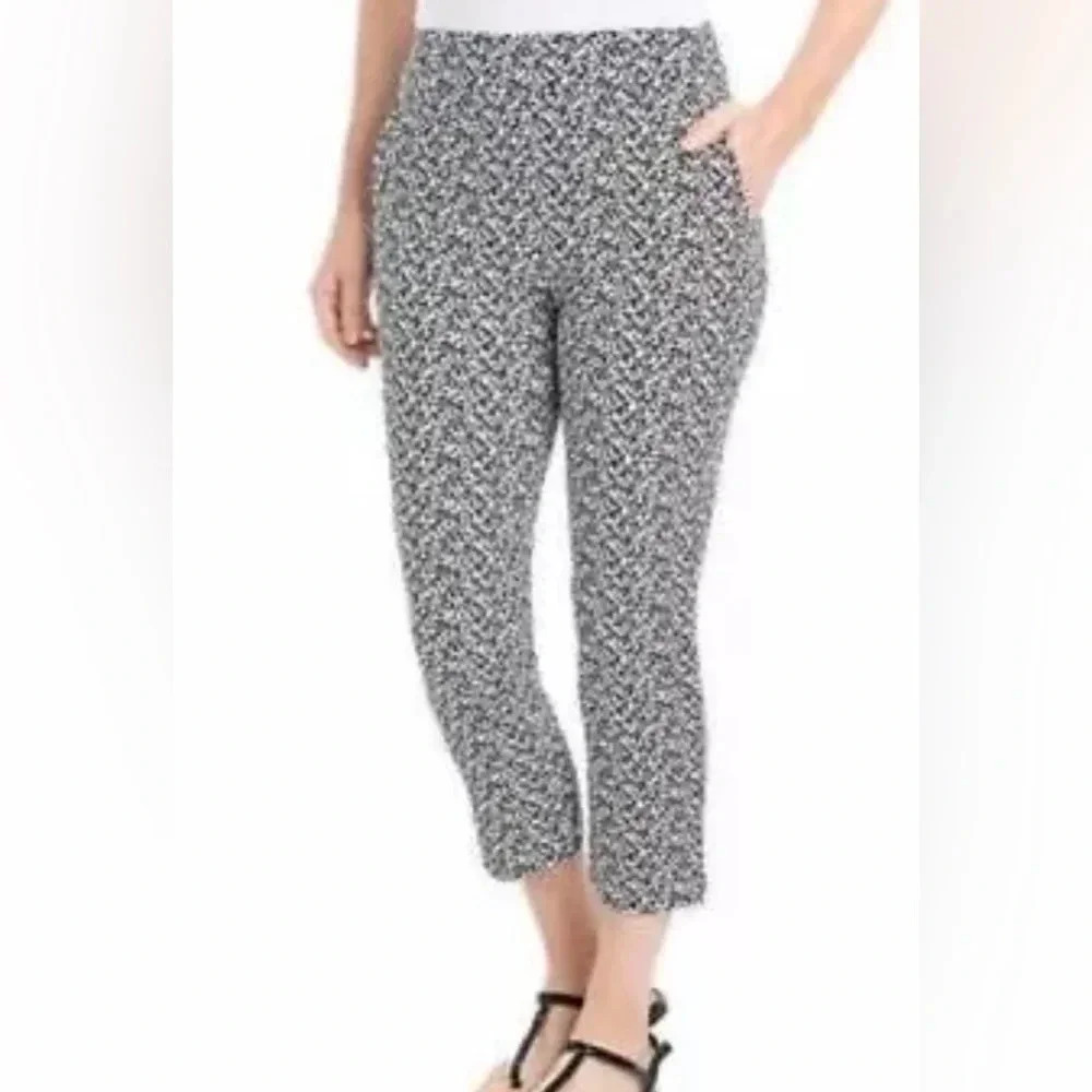 Hilary Radley Comfort Fit Pull On Capri Pant Size Xl New